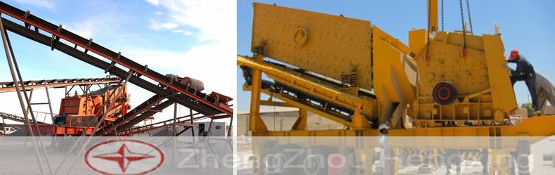 semi mobile crushing plant